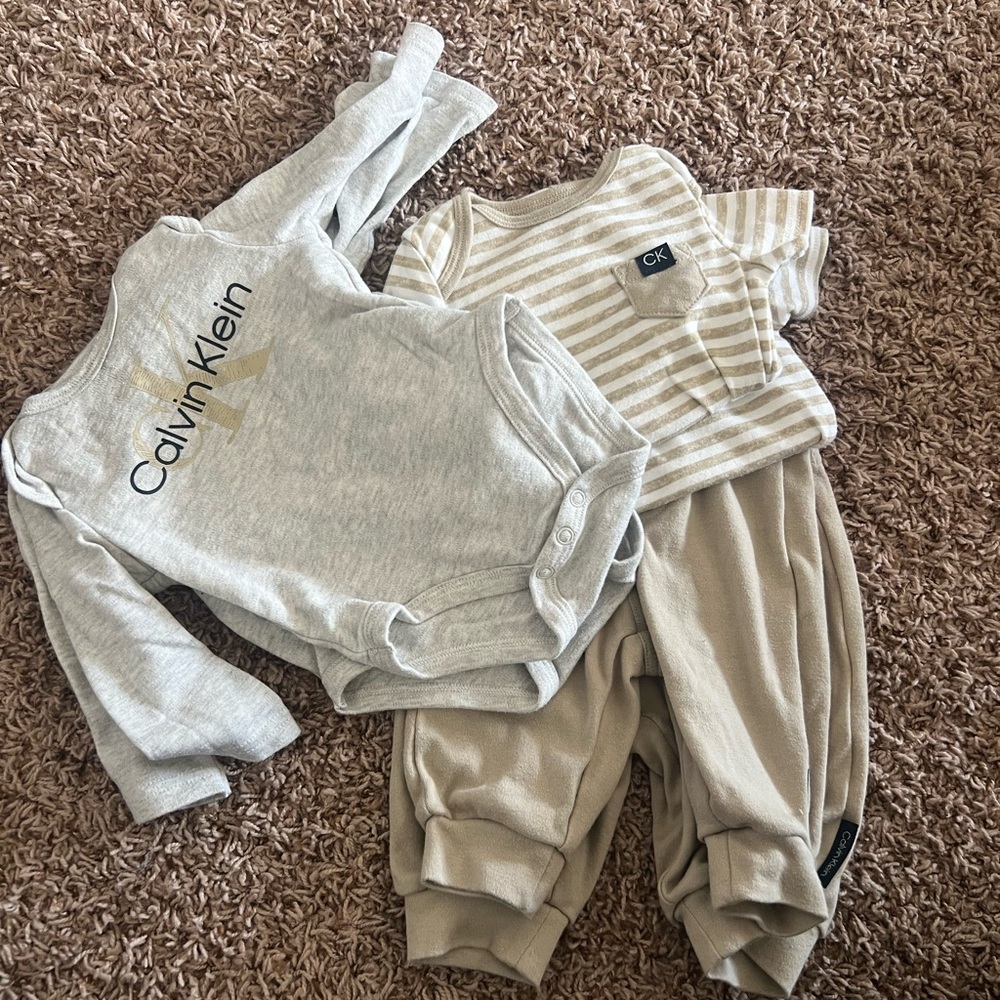 Calvin Klein twin baby boy set 🤍